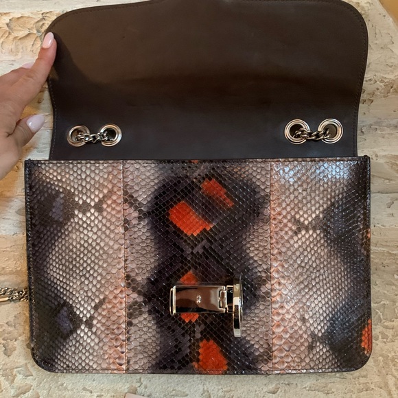 Gucci - gucci interlocking python shoulder bag - Picture 3 of 7